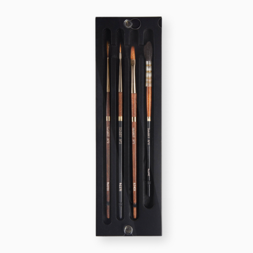 Набір пензлів Isabey, 4 шт, професійний художній комплект Набір пензлів Isabey, 4 шт, професійний художній комплект