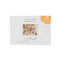 Склейка для акварели Sennelier, 300 г, крупное зерно, 20 листов, 14,8x10,5 см