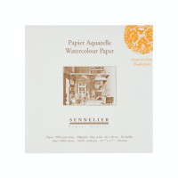 Склейка для акварели Sennelier, 300 г, крупное зерно, 20 листов, 30x30 см