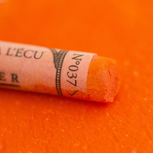 Сухая пастель Оранжевый свинец №1 Sennelier, мягкая Сухая пастель Оранжевый свинец №1 Sennelier, мягкая