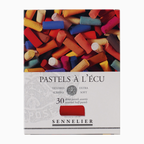 Набор сухой пастели Sennelier Golden Ecu (Золотой экю), 30 1/2 цвета, картон Набор сухой пастели Sennelier Golden Ecu (Золотой экю), 30 1/2 цвета, картон