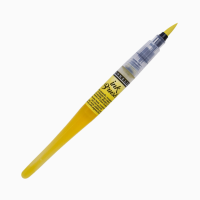 Ручка-пензель з чорнилом Основний жовтий (Primary yellow) Sennelier Ink Brush