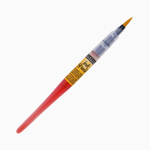 Ручка-кисть с чернилами Желтый Сеннелье (Sennelier Yellow) Sennelier Ink Brush Ручка-кисть с чернилами Желтый Сеннелье (Sennelier Yellow) Sennelier Ink Brush