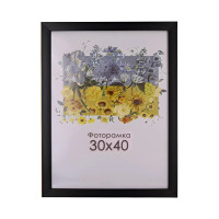 Фоторамка А3 30х40 см чорна 1611 1112  