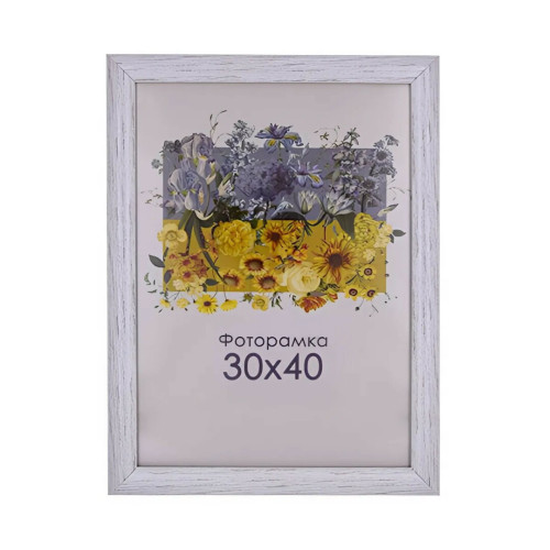 Фоторамка А3 30х40 см біле дерево DM095 x036  