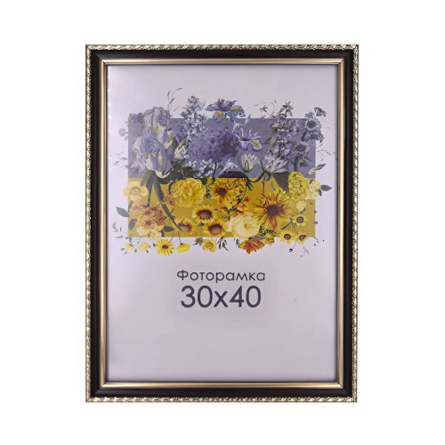 Фоторамка А3 30х40 см коричневая с узором DM1715 048