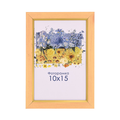Фоторамка А6 10х15 см цвет дерево DM 1511 99 с ножкой