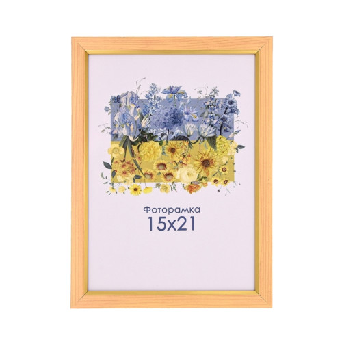 Фоторамка А5 15х21 см цвет дерево DM 1511 99 с ножкой