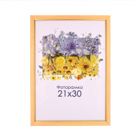 Фоторамка А4 21х30 см цвет дерево DM 1511 99 с ножкой