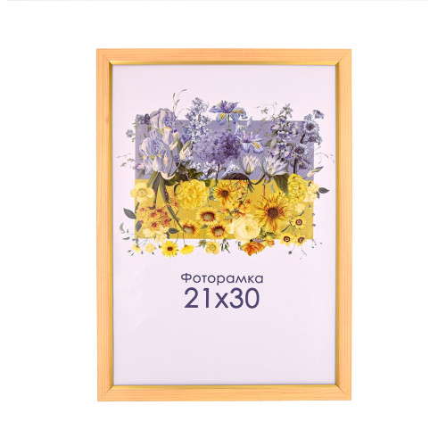 Фоторамка А4 21х30 см цвет дерево DM 1511 99 с ножкой