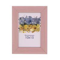 Фоторамка А6 10х15 см розовая X 1215 65 с ножкой