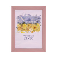 Фоторамка А4 21х30 см розовая X 1215 65 с ножкой