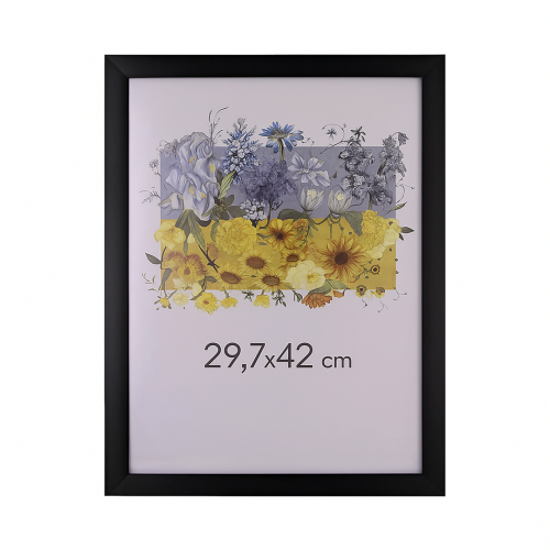 Фоторамка А3 29,7х42 см чорна 1611 1112  