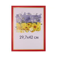 Фоторамка А3 29,7x42 см красная с золотой полоской DM 1511 20 Фоторамка А3 29,7x42 см красная с золотой полоской DM 1511 20