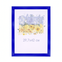 Фоторамка А3 29,7x42 см синяя X 1215 104