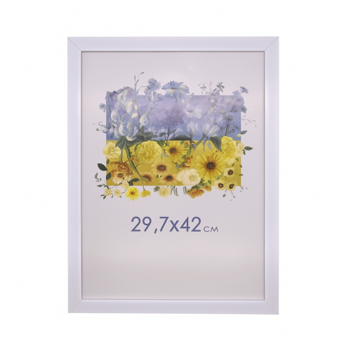 Фоторамка А3 29,7x42 см белая 2216 64