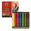 Набор акварельных цветных карандашей 24 шт Mondeluz Koh-I-Noor в металлическом пенале