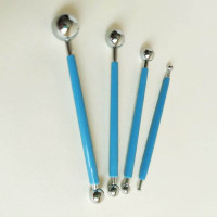 Набор инстурементов стеков для моделирования (металлические бульки)