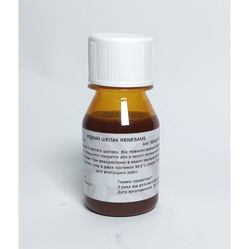 Рідкий шелак Renesans, 50 мл