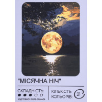 Картина по номерам с красками 40х50 см Лунная ночь GX46604, 99IDEAS