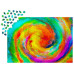 Пазл Красочный градиентный вихрь Colorful Gradient Swirl, ENJOY Puzzle