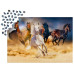 Пазл Лошади бегут в пустыне Horses Running in the Desert, ENJOY Puzzle
