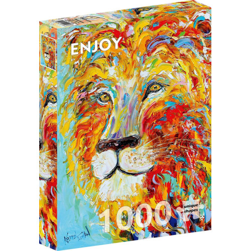 Пазл Яркий лев Colorful Lion, ENJOY Puzzle