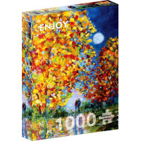 Пазл Осіння луна Autumn Moon, ENJOY Puzzle  