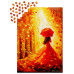 Пазл Осенняя леди Lady Autumn, ENJOY Puzzle