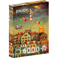 Пазл Над городом Above the City, ENJOY Puzzle