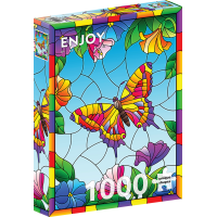 Пазл Кристальная бабочка Crystal Butterfly, ENJOY Puzzle