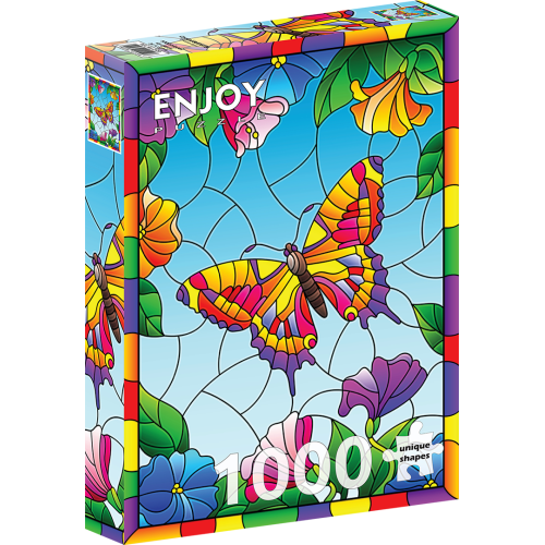 Пазл Кристальная бабочка Crystal Butterfly, ENJOY Puzzle