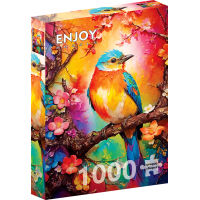 Пазл Яскрава пташка Colorful Birdie, ENJOY Puzzle  
