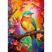 Пазл Яркая птичка Colorful Birdie, ENJOY Puzzle