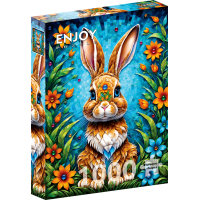 Пазл Садовый кролик Garden Bunny, ENJOY Puzzle