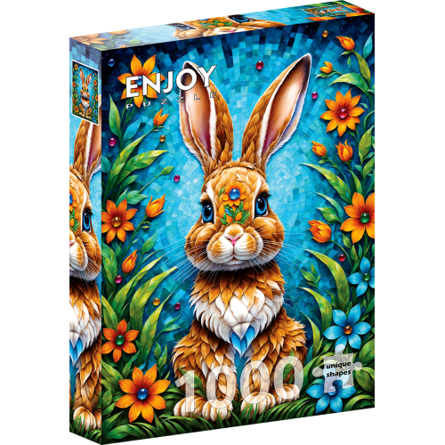 Пазл Садовый кролик Garden Bunny, ENJOY Puzzle