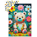 Пазл Цветочный мишка Teddy Bear Flower, ENJOY Puzzle