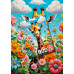 Пазл Милый жираф Cute Giraffe, ENJOY Puzzle