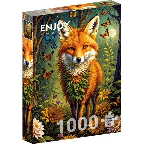 Пазл Заколдованная лисица Enchanted Fox, ENJOY Puzzle