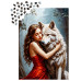 Пазл Леди и волк Lady and the Wolf, ENJOY Puzzle