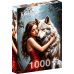 Пазл Леди и волк Lady and the Wolf, ENJOY Puzzle