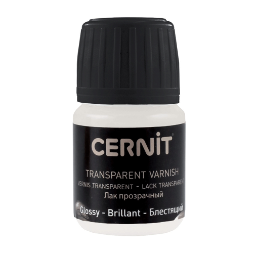 Лак для пластики на водной основе, глянцевый, 30 мл.