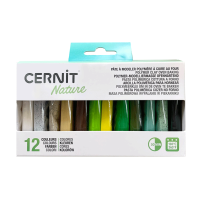 Набір пластики Nature Colours, 12×25 г, Cernit  