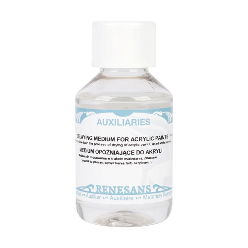 Замедлитель высыхания для акрила, 100мл, Renesans