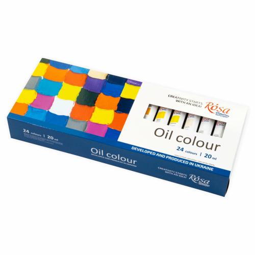 Набор масляных красок 24х20мл блистер ROSA Studio