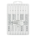 Набор черных лайнеров Marvy Drawing Pen, 8 шт