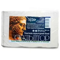 Пластилин скульптурный Трек Белый, 0,5 кг