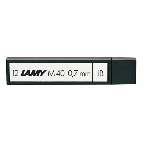 Набор грифелей для карандашей Lamy M40 HB 0,7 мм (12 шт.) (4014519416296)