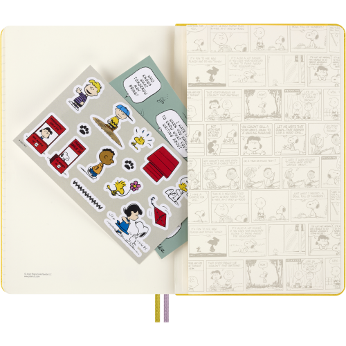 Записна книжка Moleskine Peanuts Patty середня, Лінійка Жовтий (8056999277123) Записна книжка Moleskine Peanuts Patty середня, Лінійка Жовтий (8056999277123)