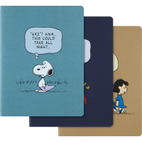 Набор записных книжек Moleskine Peanuts (3шт) больших (8056999277109)